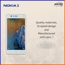 A beautifully designed Android™ phone with all the essentials nokia3 @poorvika'